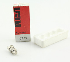 New NOS Qty 1 RCA 7587 NUVISTOR NOS Sharp Cutoff Tetrode Tube Made in USA