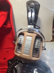 Vintage Midland Dynamic Stereo Headphones 21-339 Japan w/ Case