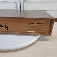 Vintage Merc Radio AM FM MPX 8-Track Stereo Receiver Woodgrain Tested