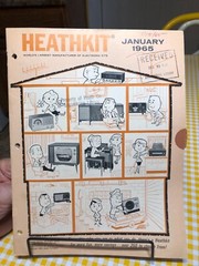 RARE Heathkit January 1965 Sales Catalog – RARE Heath Co. Engineering Dept Copy