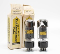 2X – Realistic Lifetime – GE Fat Bottle 6CA7 EL34 Vacuum Tubes — KT1