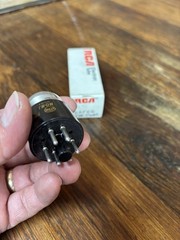 RCA 6AF6G Vivid Green Magic Eye “Meatball” tested good