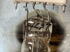 NOS TAYLOR TUBES TZ40 Transmitting Amplifier Triode TZ-40 Tube Brown Base VTG