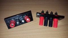New Marantz 2325 Speaker Terminal Conversion Plates (Banana Plugs)