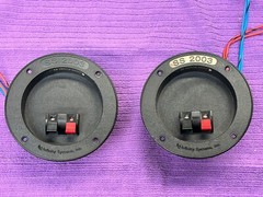 2X OEM Infinity SS 2003 Speaker Crossovers Speaker Connectors Work Look Great 🔥