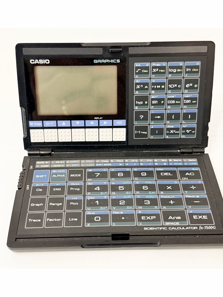 Casio fx-7500g Foldable Scientific Calculator Working/Tested