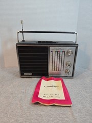 Carnegie 2970, Multi-Band Radio Dual Powered Battery/Electric, Read Desc.