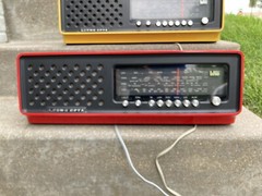 Vintage Loewe Opta 2001 Line AM/FM Radio Mid Century Modern Atomic Space Age