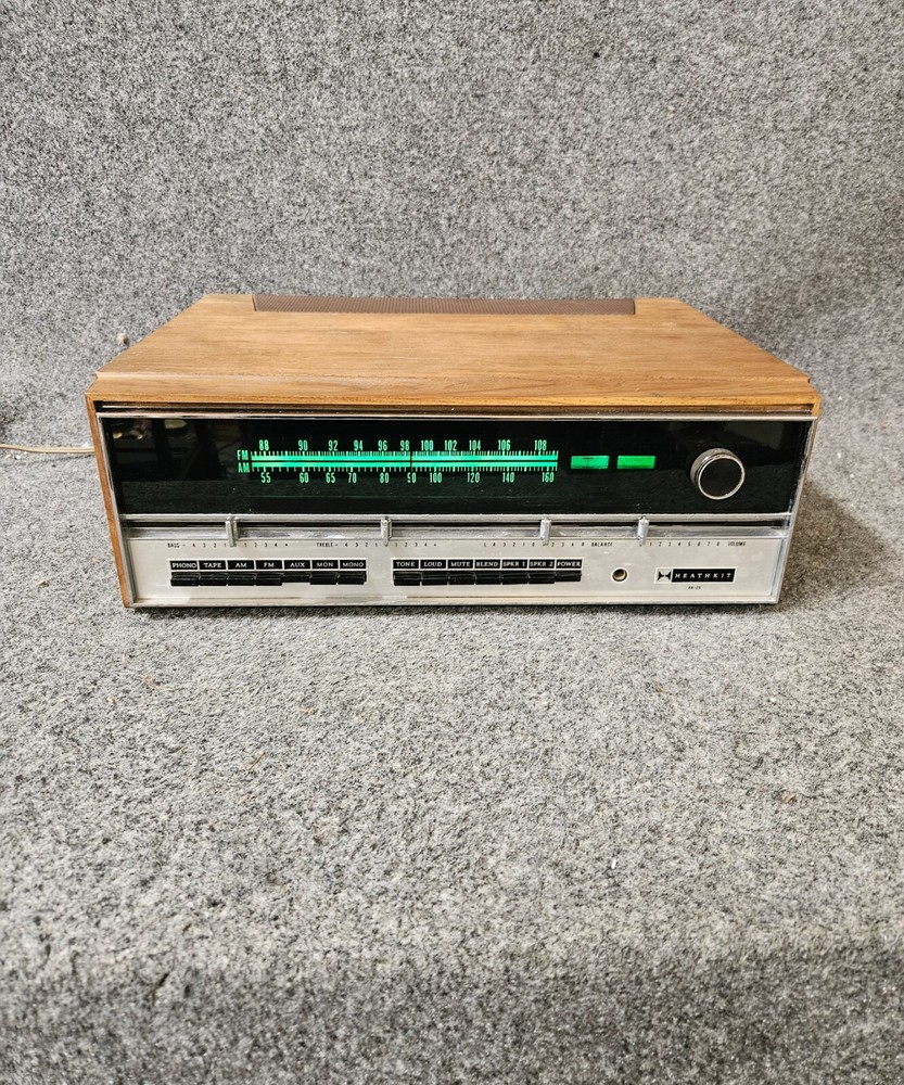 Heathkit AR-29 Receiver Wood Panel. Works, Tested.