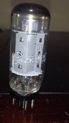 ⭐USA⭐ GE 7591a 7591 COIN BASE Tube Tested Good on TV-7 Tester 66@36min