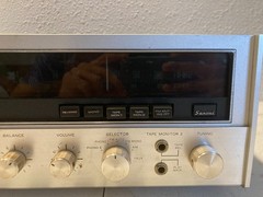 Sansui Model Eight Vintage Stereo Receiver No Power Cord Untested