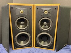 Vintage Polk Audio Speakers Monitor 5 Stereo Hi-Fi