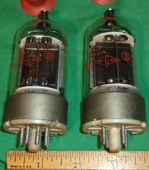 (2) BENDIX 7403 Beam Tetrode Tubes GOOD FILAMENTS! not tested (2.5Amp Filament)