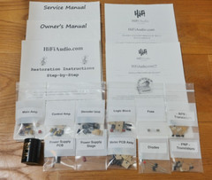 Pioneer QL-600A rebuild restoration recap upgrade kit repair capacitor