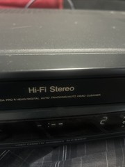 Sony SLV-640HF Hi-Fi Stereo VHS, 4-Head VCR Tested & Working Tape Player