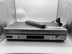 Sony SLV-N750 4-Head HiFi Stereo VCR w Sony OEM Remote AV Cables Tested Working