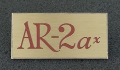 Original Acoustic Research AR-2ax AR2ax Speaker Logo