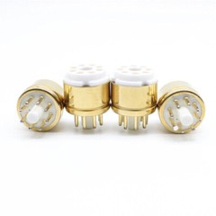 2Pcs 8Pin Octal Socket Saver for EL34 KT88 6550 6L6 6CA7 5U4G 5Z3 274B 6F8G USA