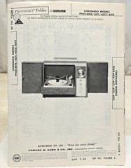 Coronado Record Player PH20-6016/-6211/-6212/-6213 Sams 1968 Schematic & Parts