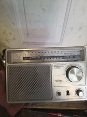 Rhapsody Portable Radio Vintage Multi-Band Solid State