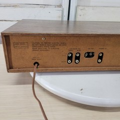Vintage Merc Radio AM FM MPX 8-Track Stereo Receiver Woodgrain Tested