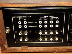 VTG Sansui RA-500 HiFi Reverb Amplifier Wood Case UNTESTED – Read Below.