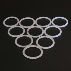 10pcs 38mm Vacuum Tube Dampers Silicone O-Ring Fit 2A3 300B 5Z3P 6L6G Audio AMP