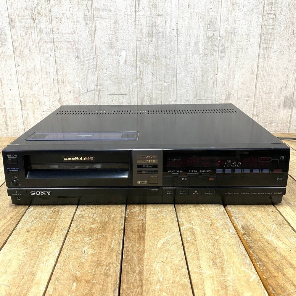SONY SL-HF3 Betamax Video VCR HIFI Operation Unconfirmed Used Japan Authentic