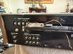 Vintage Sony STR-V4 Vintage Stereo Receiver – Silver/wood