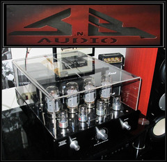 JnB Audio Pro series custom Tube Power AMP Dust Cover (3 Week Build)