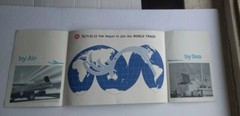 Vtg 1964 65 Nivico JVC TriFold Sales Brochure TV Stereo Radio Japan Electronics