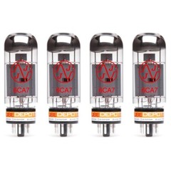 Quad of JJ 6CA7 Power Vacuum Tube