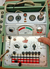 Vintage 6au6a Silvertone Vacuum Tube Test Over 100 on Seco 107 Rare Test GOOD