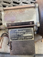 Vintage Majestic Model G-2 Super Dynamic Speaker Grigsby Grunow Co. UNTESTED