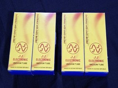 JJ 6L6GC Quad Matched Set Vacuum Tubes