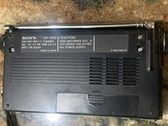 Vintage Sony ICF-5100 FM/MW/SW 9 Band Receiver Radio NICE!