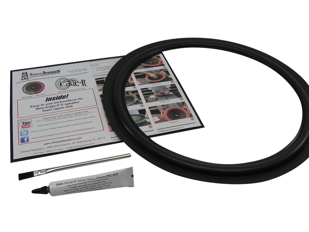 Velodyne 71-0015VEL 15″ Subwoofer Speaker Foam Edge Repair Kit (Single)