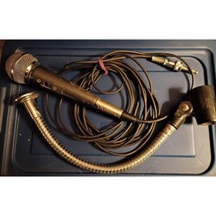 Vintage Realistic Highball Microphone Dual Impedance Made in USA Cord And Holder