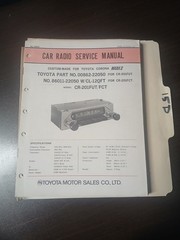 Toyota CR 201 FUT FCT Toyota Corona Mark II Service Manual Original Repair Book