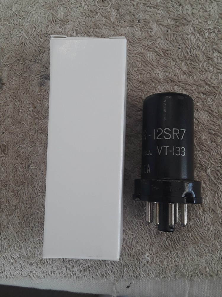 NOS Ken-Rad VT-133 SC961A 12SR7 Vacuum Tube – White Box – Tested