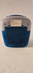 VTG BLUE GPX TVP2CT Portable 5 1/2″ TV w/ Adapter Black & White TV AM/FM Radio