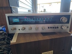 Vintage Pioneer SX-525 AM/FM Stereo Receiver Tested Working Well Wood Veneer
