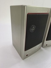 Vintage Aiwa SC-A2 DSL Mini Bass Reflex Speakers Power Booster Japan 1983 Pair