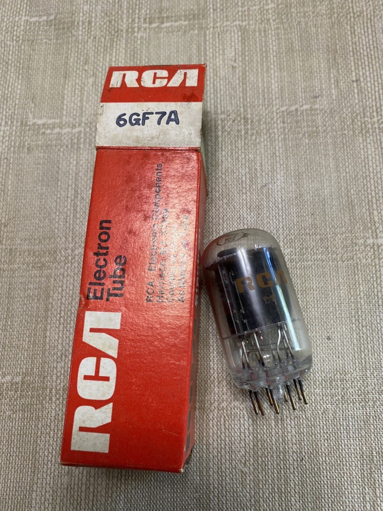 RCA Electronic Tube in Original Box (NOS) 6GF7A