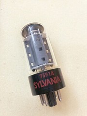Sylvania 7591 7591A NOS Excellent Testing Values Red Prints