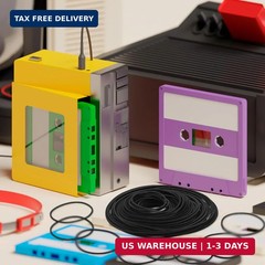 50 Pcs Recorder Rubber Belts Cassette Recorder Repair Maintenance Tape Machine R