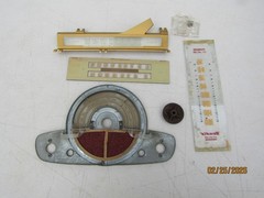 Vintage Sears Silvertone Zenith Bendix Radio Phono Cabinet Trim Parts 40s 50s
