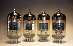 4pcs. 6N1P-EV / 6Н1П-ЕВ ~ 6N1, ECC87 Double triode OTK1