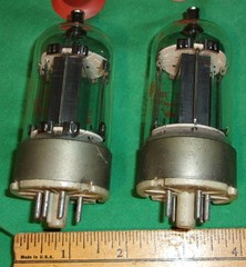(2) BENDIX 7403 Beam Tetrode Tubes GOOD FILAMENTS! not tested (2.5Amp Filament)
