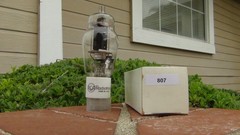 807 RCA Ceramic Base Beam Power Output Tubes-Tested 100%-Free Shipping in the US